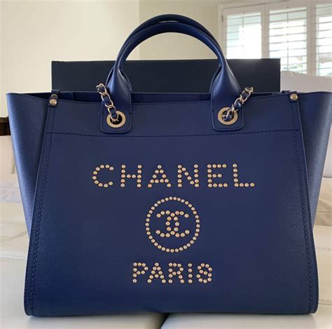 small chanel deauville tote